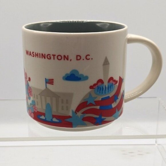 Washington D.C. Starbucks You Are Here Collection 14oz Coffee Mug - Picture 1 of 6